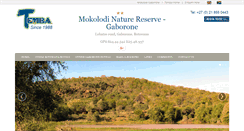 Desktop Screenshot of mokolodilodge.com